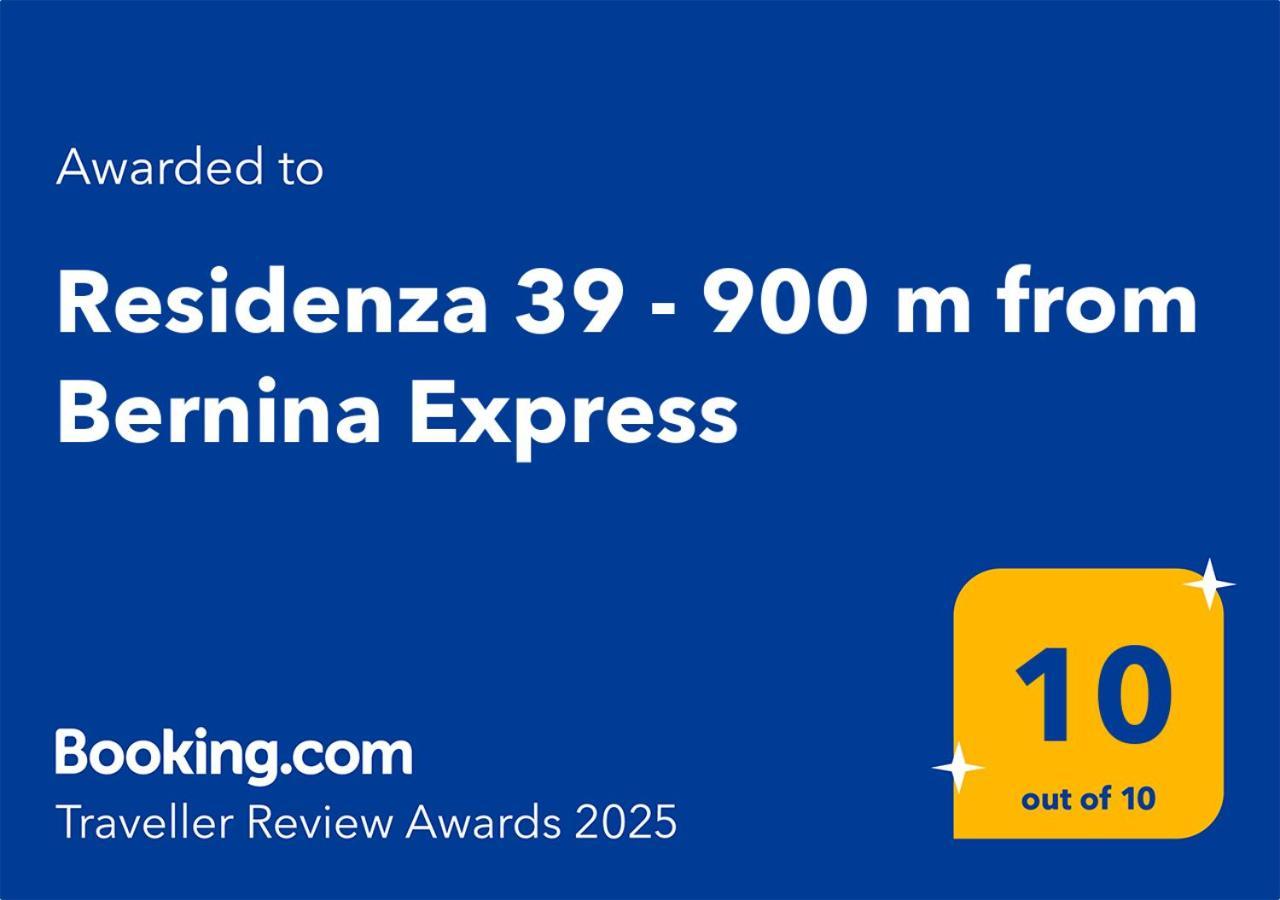 Apartmán Residenza 39 - 900 M To Bernina Express Tirano Exteriér fotografie