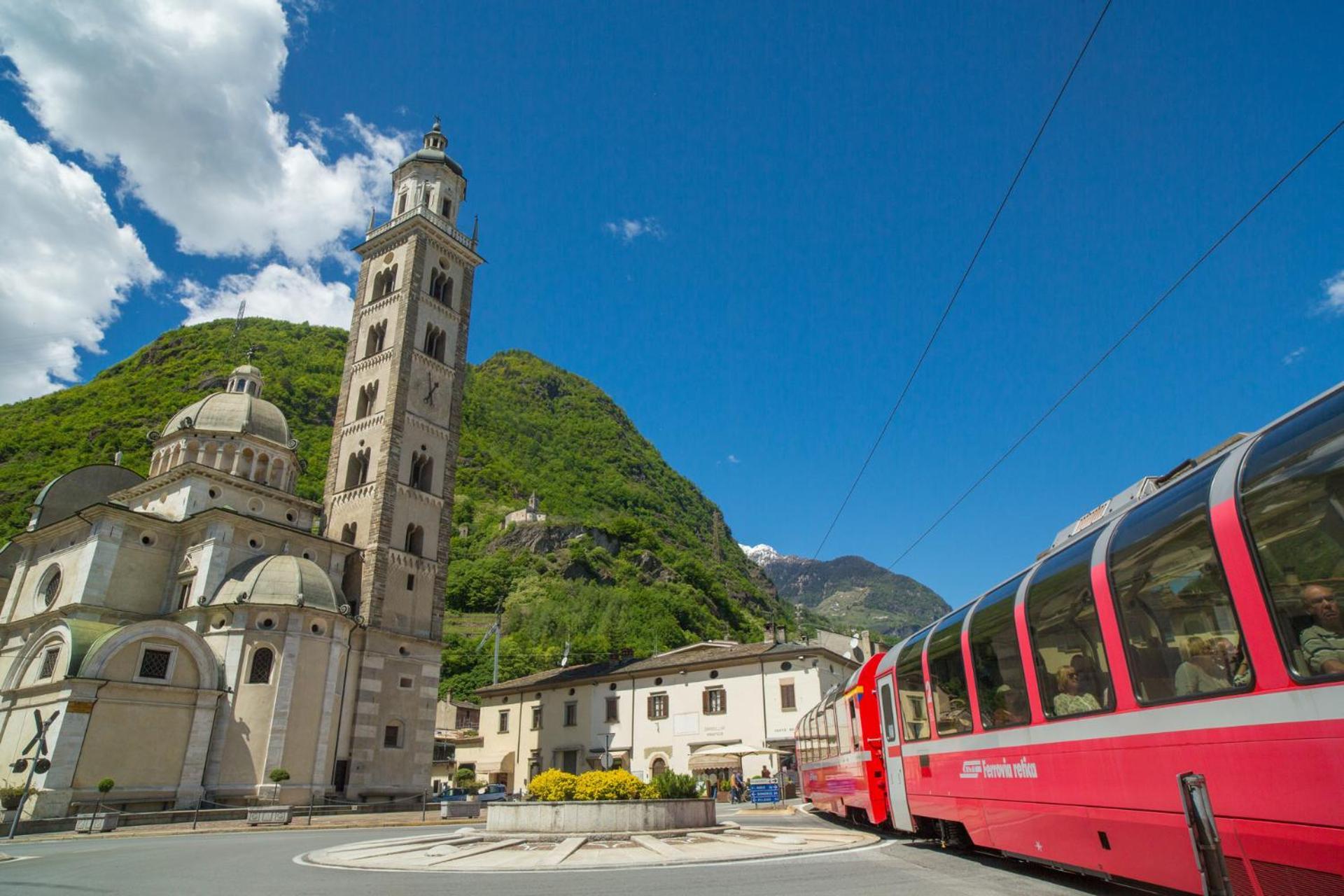 Apartmán Residenza 39 - 900 M To Bernina Express Tirano Exteriér fotografie