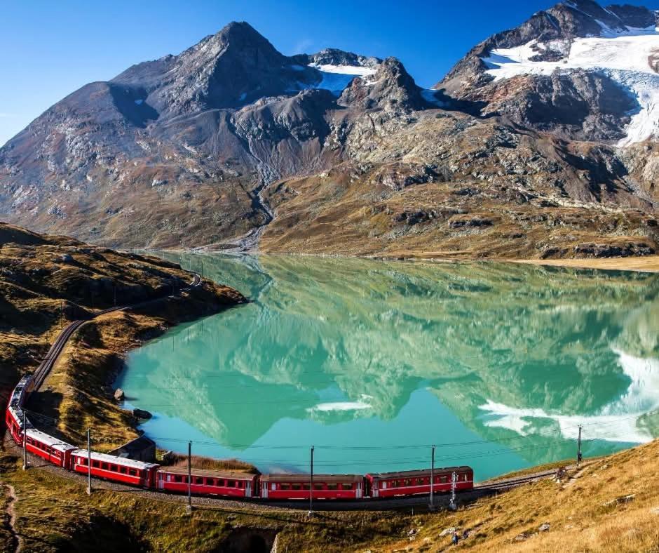 Apartmán Residenza 39 - 900 M To Bernina Express Tirano Exteriér fotografie